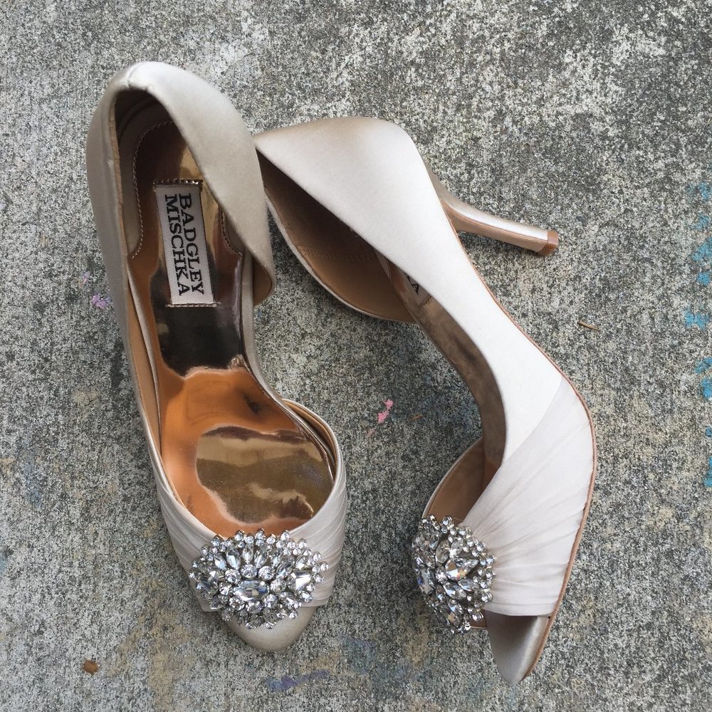 COPY - NIB Badgley Mischka Pearson D'Orsay Heels, sz 7